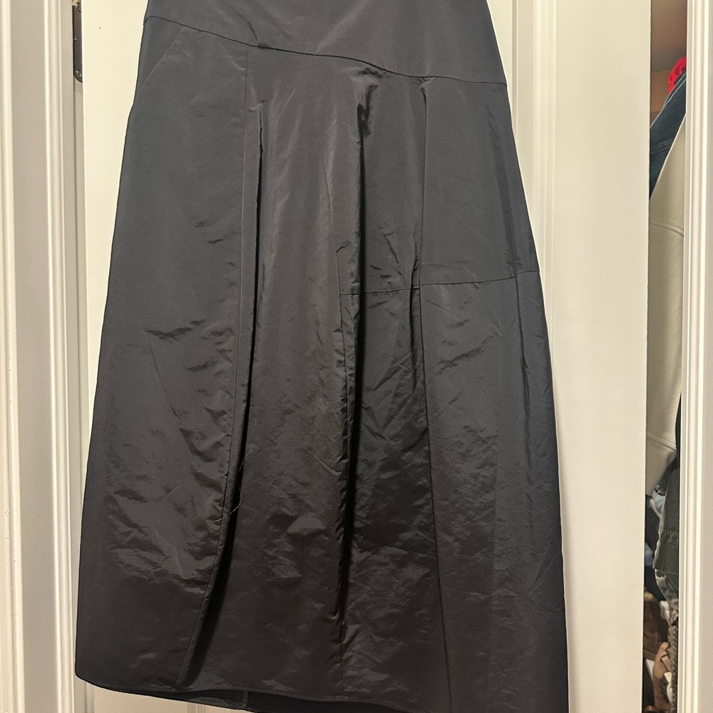 Tibi Nylon Asymmetrical Balloon Skirt - Picture 7 of 8
